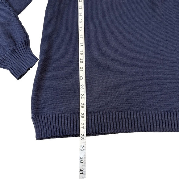 Seraphine Women Size S Bell Sleeve Detail Nursing Top Sweater Navy Blue NWT$95 - Picture 4 of 16